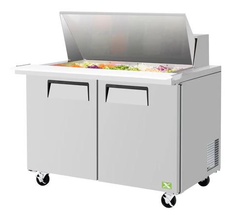Refrigeration X - XST-48-18-N Mega Top Sandwich Prep Table 18 Pan