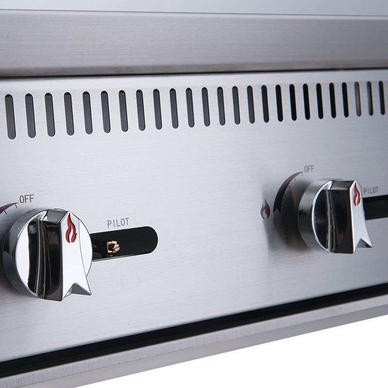 Chef AAA - TCCB48 Commercial 48 in. Countertop Charbroiler