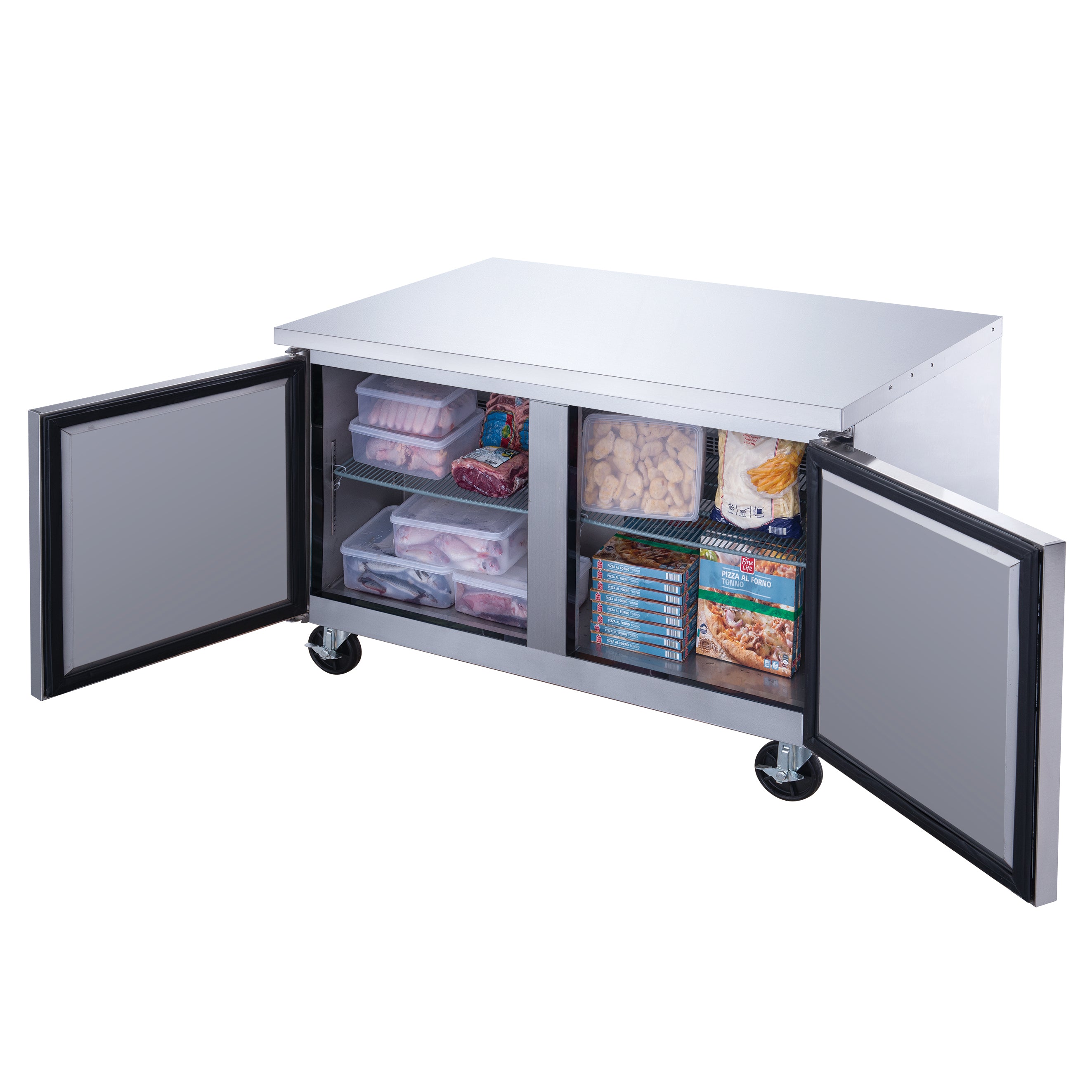 Chef AAA - TUC60R Commercial 60" Undercounter Worktop Refrigerator 15.5cu.ft NSF