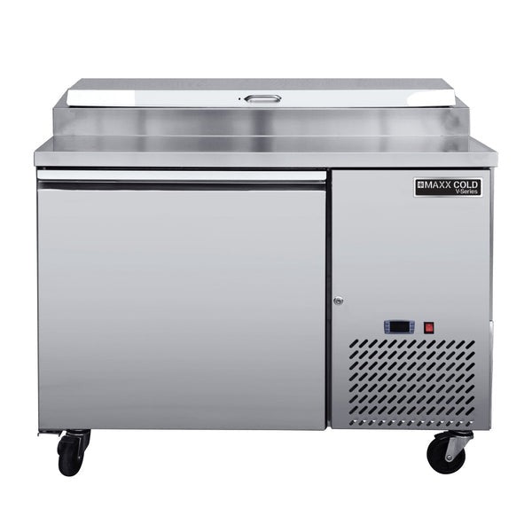 Maxx Cold - MVPP50HC V-Series 1 Door Refrigerated Pizza Prep Table, in