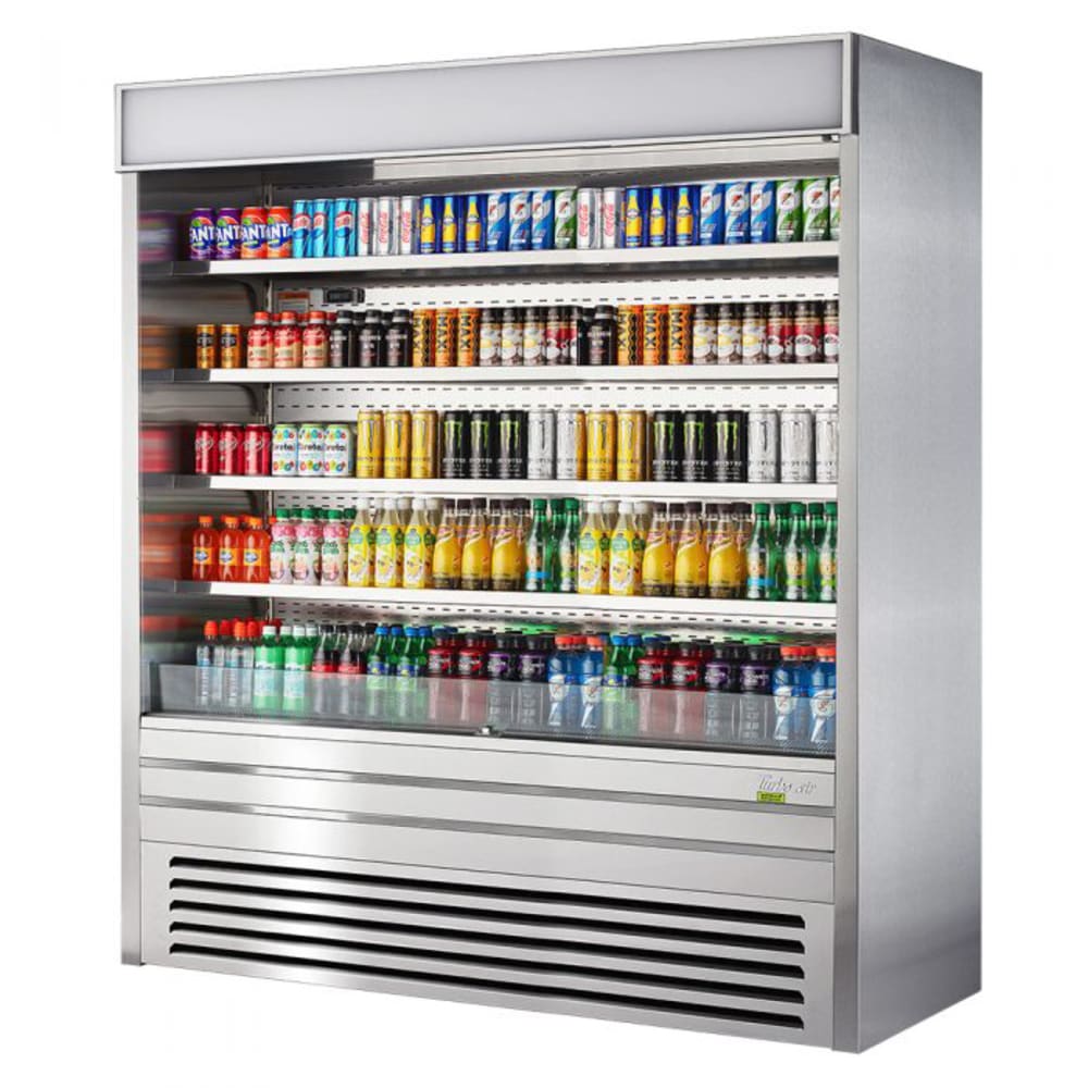 Turbo Air TOM-72ES-N 72" Vertical Open Air Cooler w/ (5) Levels, 220v/1ph