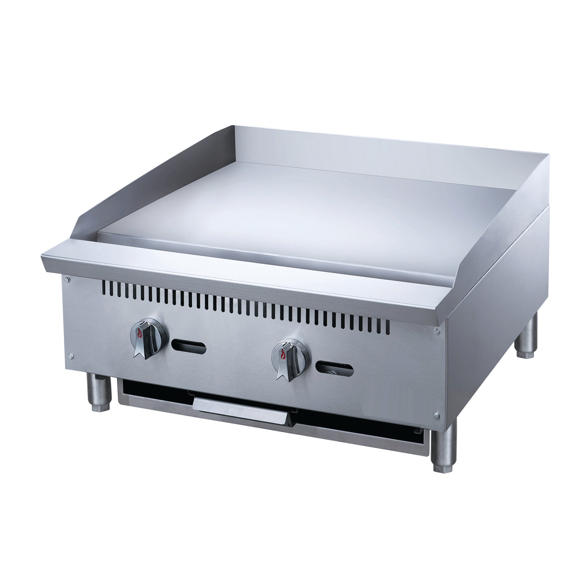 Chef AAA - TCR24-GM, Commercial 24 Oven Range 24 Griddle Natural Gas