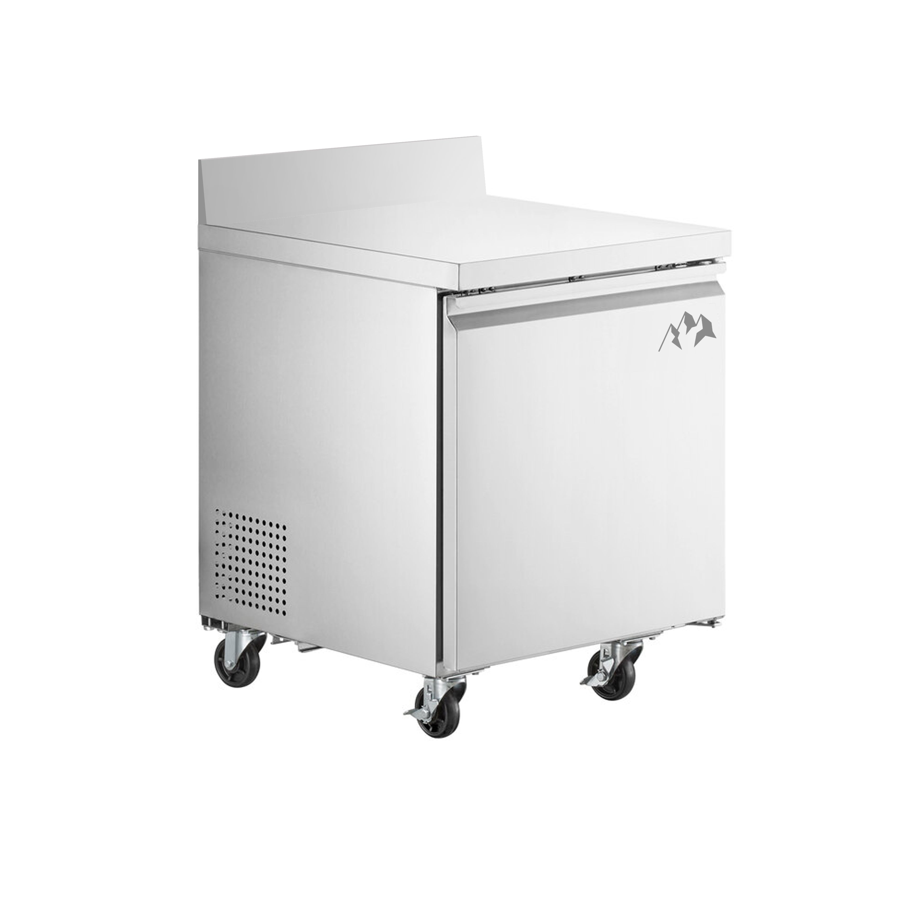 Chef AAA - SS-UCSG-27R-HC, Commercial 27" Undercounter Refrigerator with Splash Guard 5.5 cu.ft.