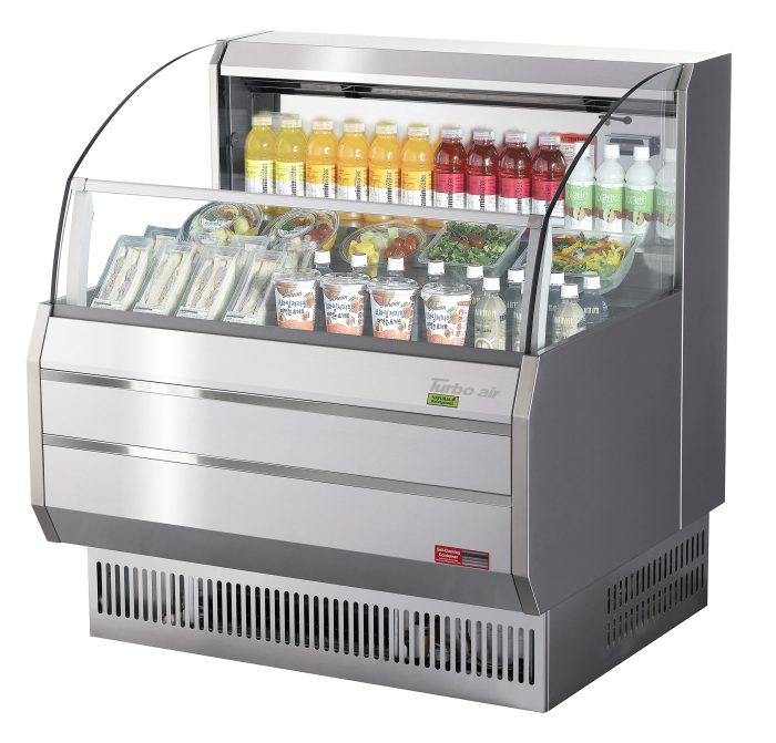Turbo Air - TOM-40SS-N, 39"L Slim Line-Stainless steel