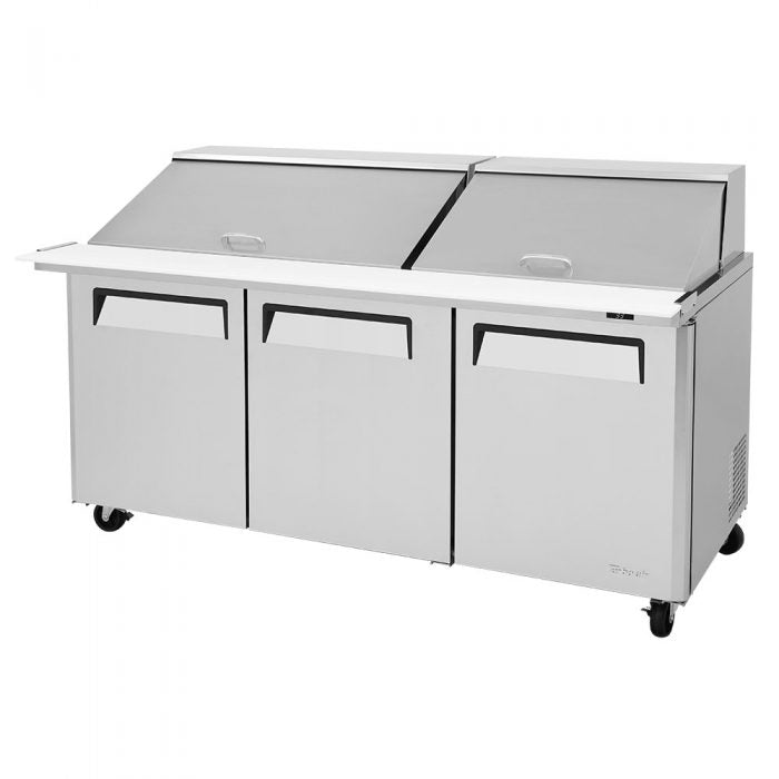 Turbo Air - MST-72-30-N, Commercial 73" M3 Series mega top unit, Two-section 23 cu.ft.