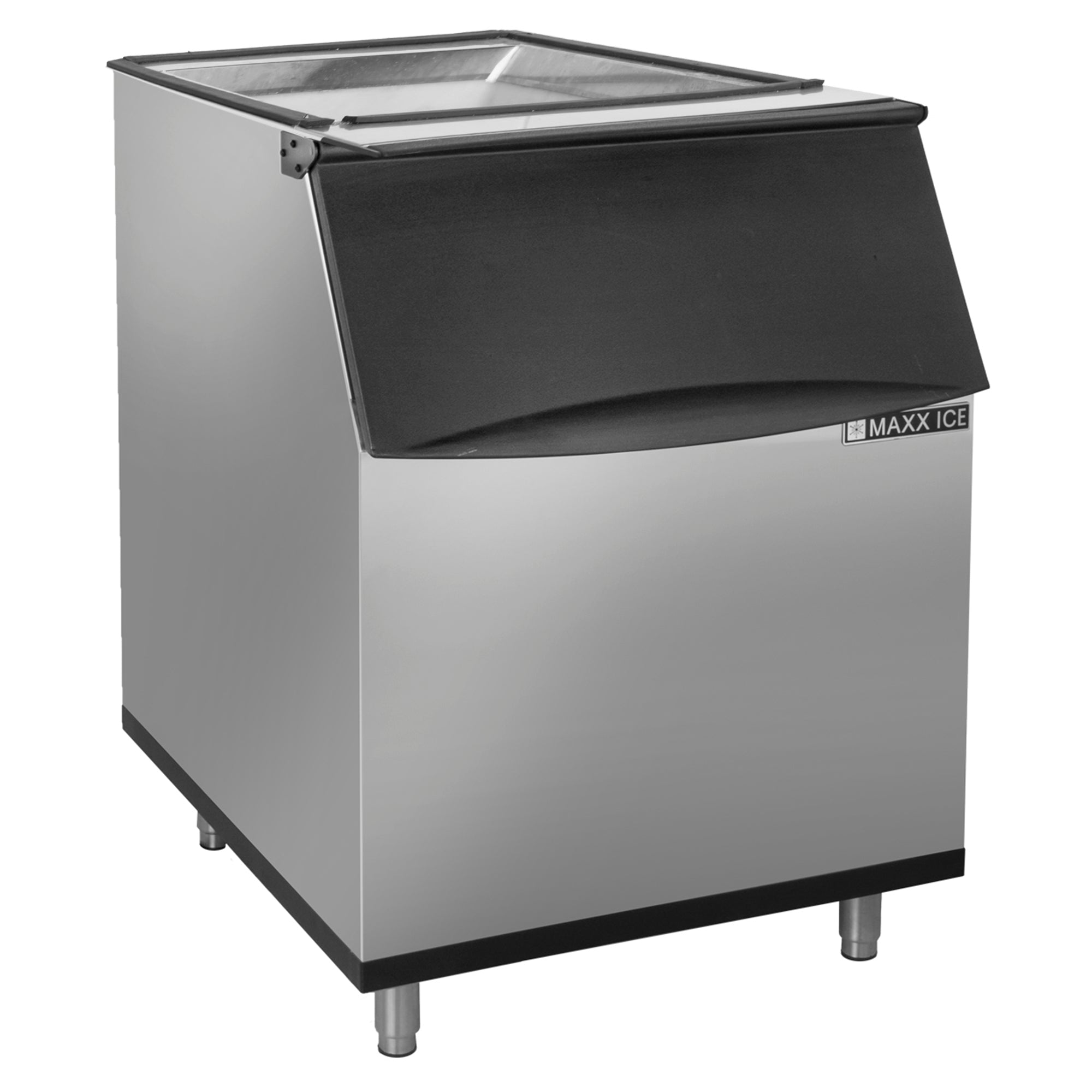 Maxx Ice Storage Bin, 30W, 580 lbs Storage Capacity, in Stainless Steel  (MIB580) - Maxx Ice