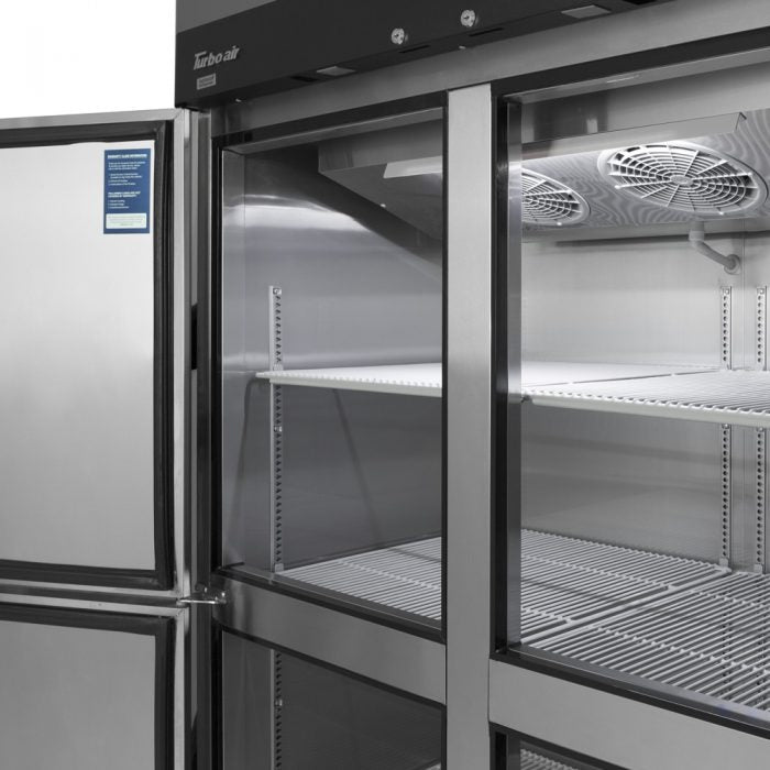 Turbo Air - M3R72-3-N, Commercial 77" Reach-in Refrigerator M3 series Stainless Steel 65.8 cu.ft