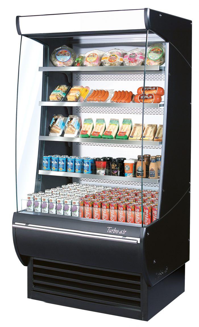 Turbo Air - TOM-36DXB-N, 36"L Extra Deep Black, 34" Deep Black