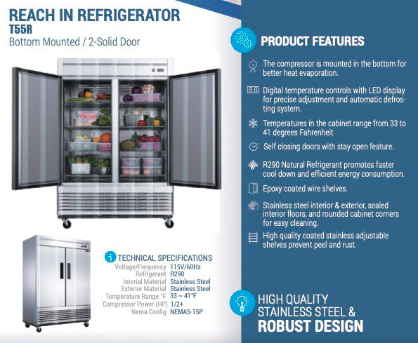 Chef AAA - T55R Commercial 55