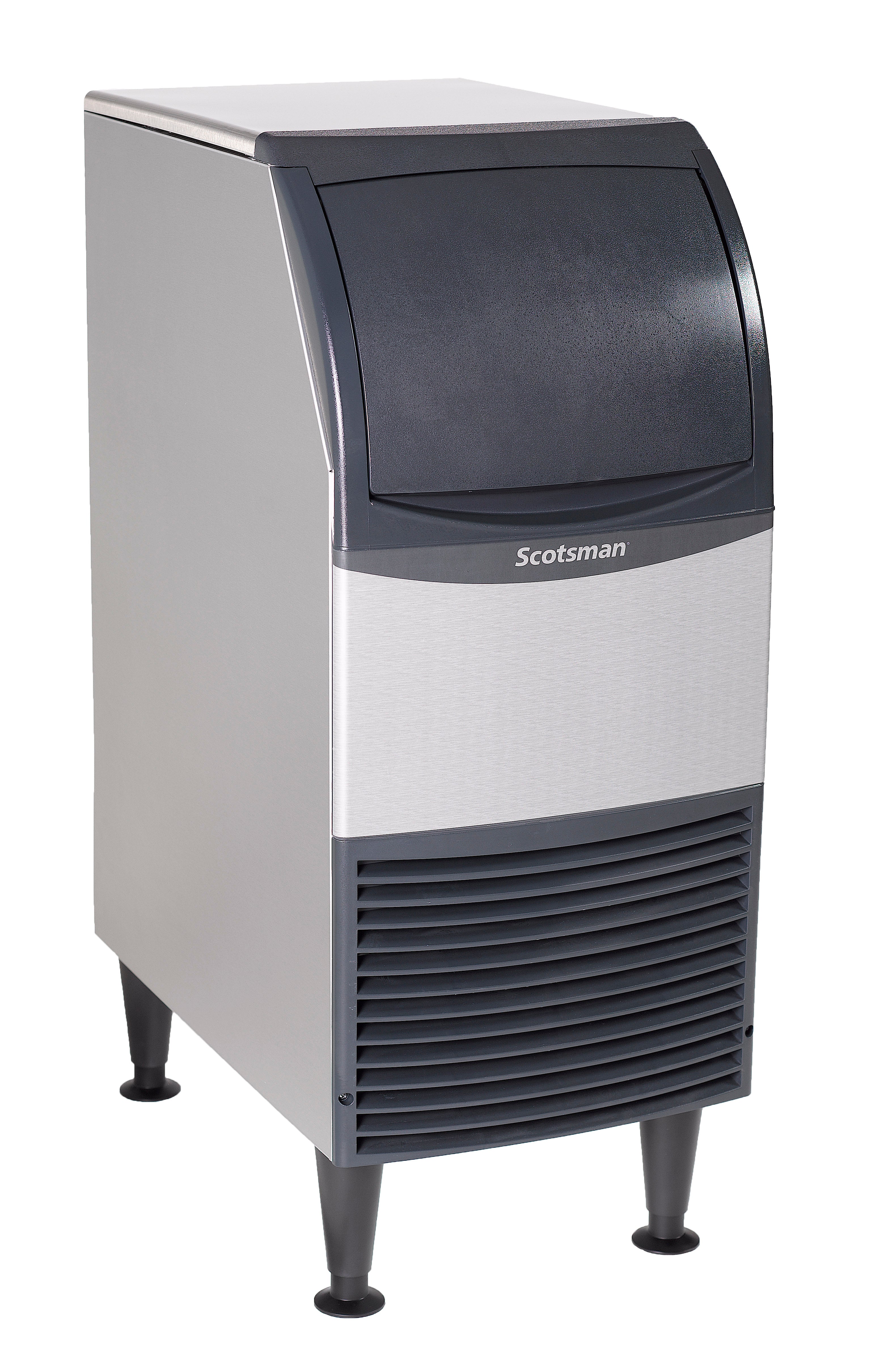 Scotsman CU0715MA-1 Undercounter 15" Width, Air Cooled, Medium Cube Ice Machine - Up to 80 lb. Production, 36 lb. Storage