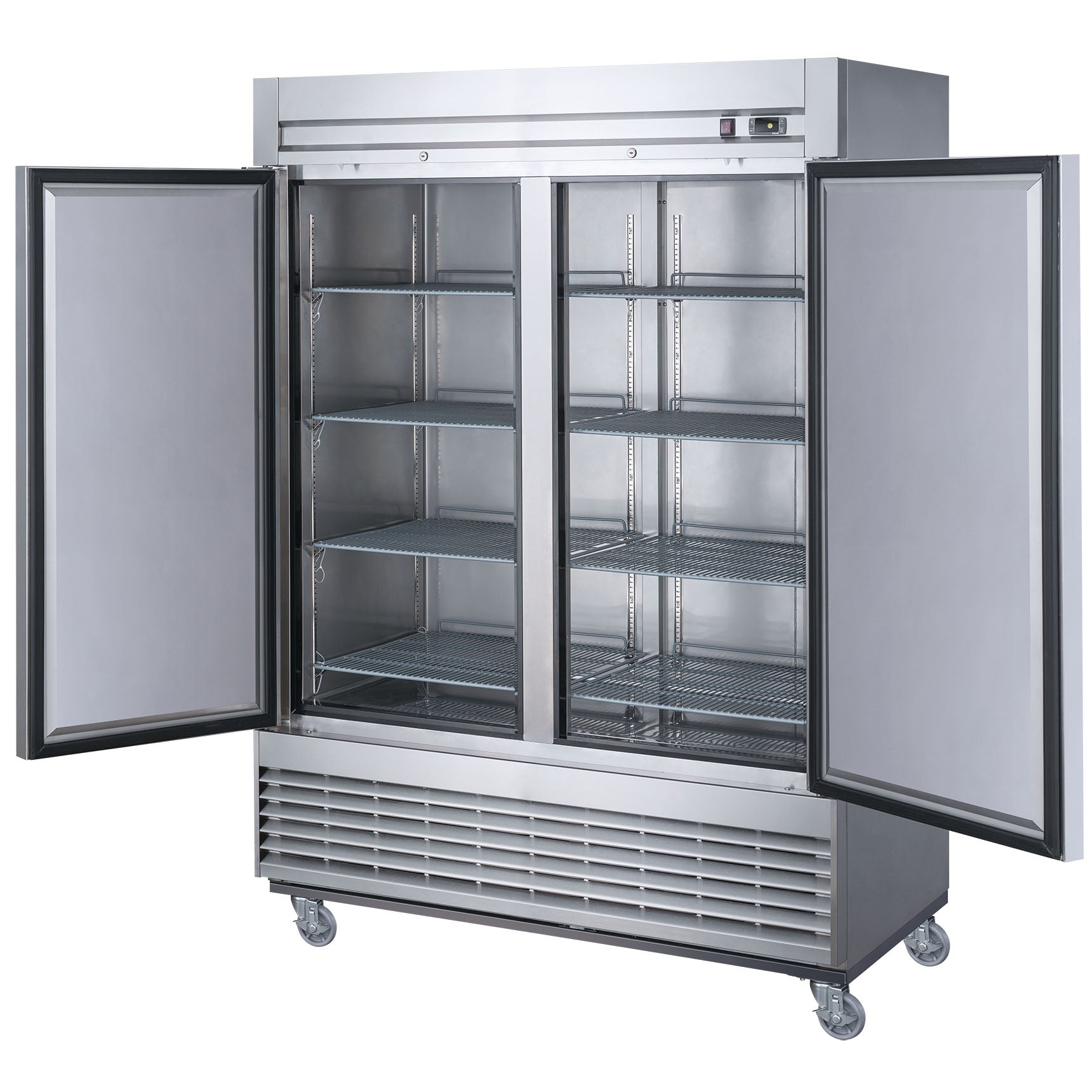 E60F 2-Door Reach-in Commercial Freezer