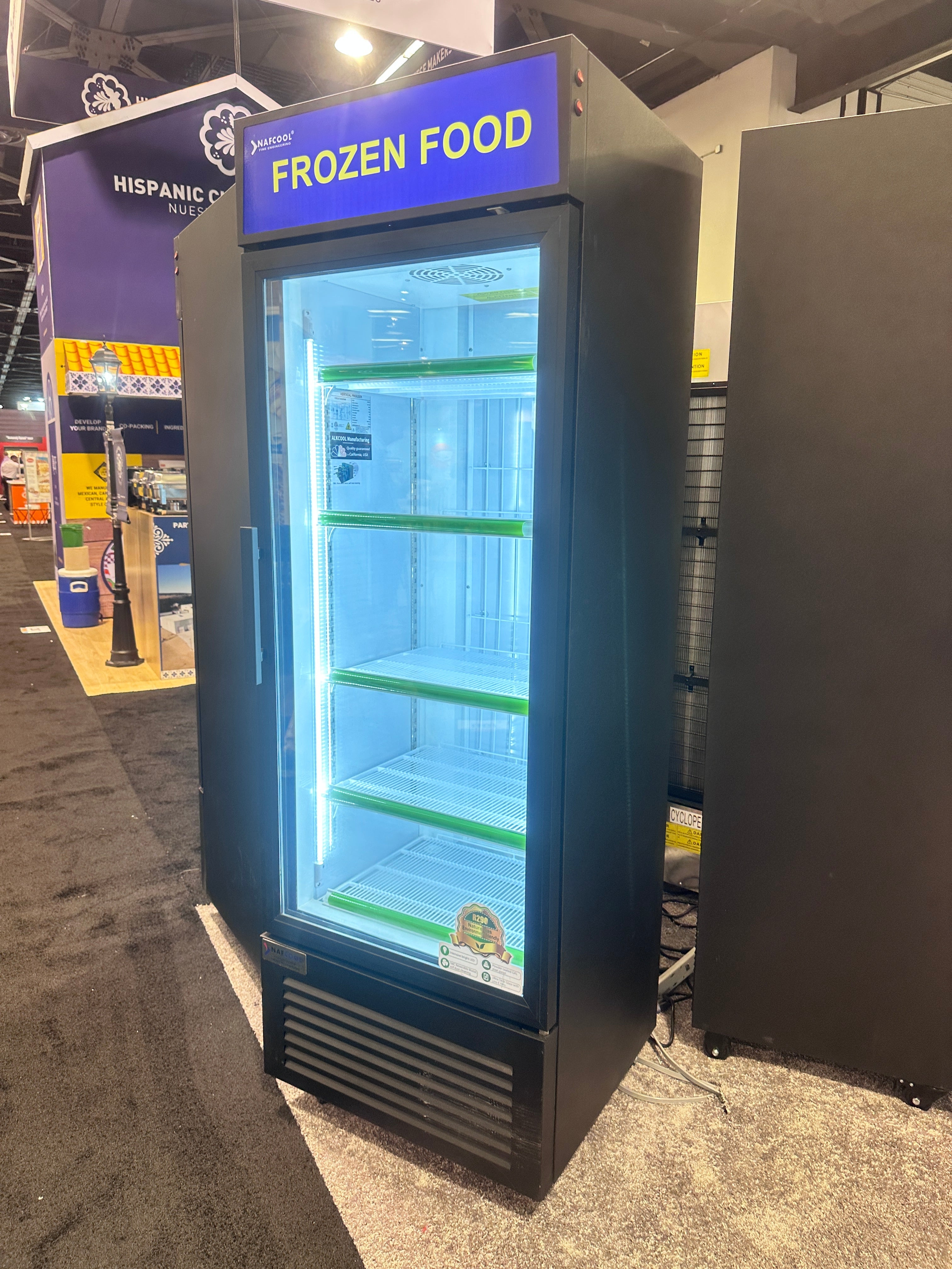 SDGF25'' One Section Glass Door Display Freezer