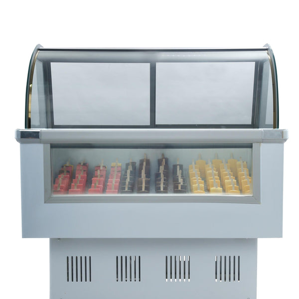 Chef AAA - SD1.9L3-HC, Commercial 79 3 Glass Door Merchandiser Freezer